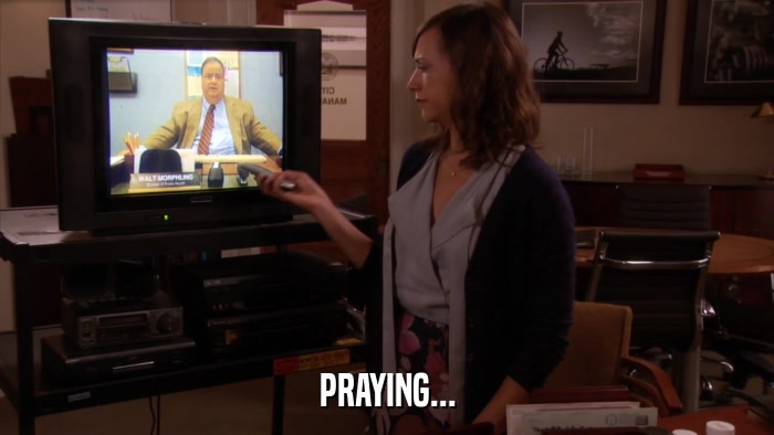 PRAYING...  