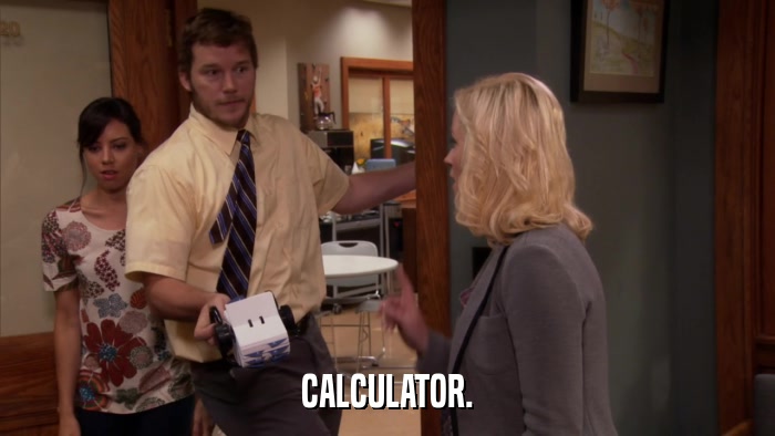 CALCULATOR.  