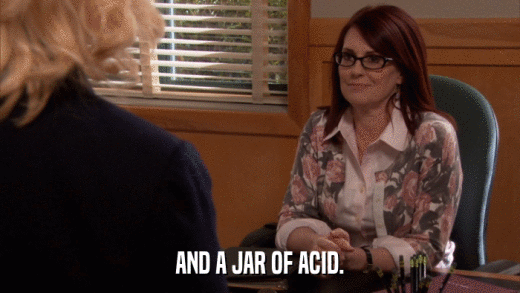 AND A JAR OF ACID.  
