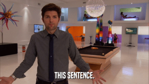 THIS SENTENCE.  