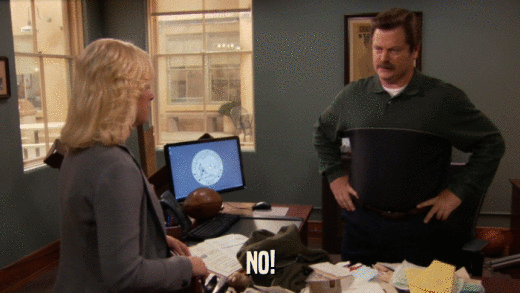NO!  
