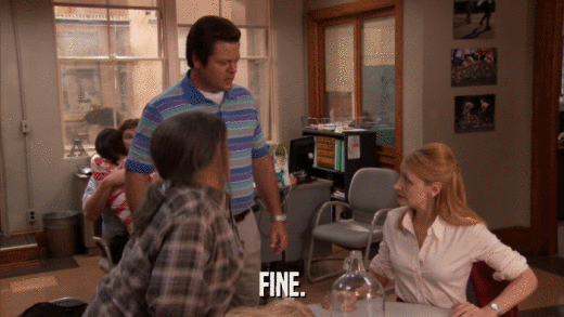 FINE.  