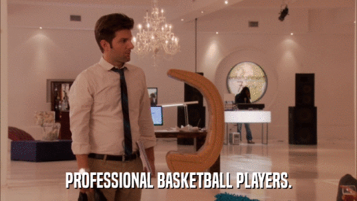 PROFESSIONAL BASKETBALL PLAYERS.  
