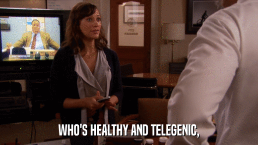 WHO'S HEALTHY AND TELEGENIC,  