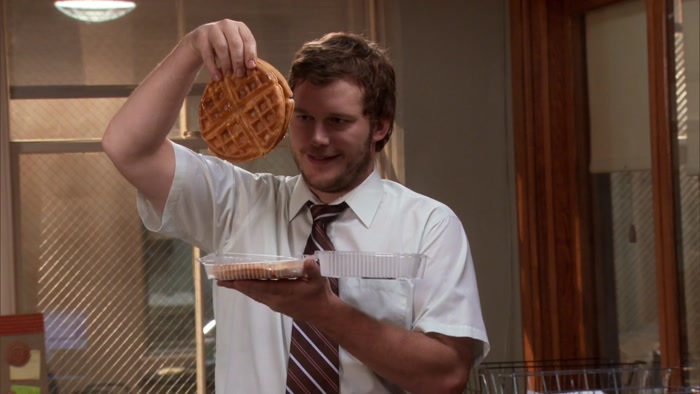 AND, YES, EVERY TOWN CLAIMS ITS DINER'S WAFFLES 