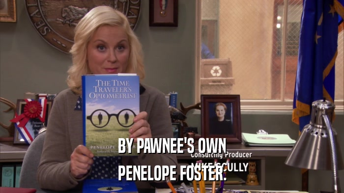 BY PAWNEE'S OWN PENELOPE FOSTER. 
