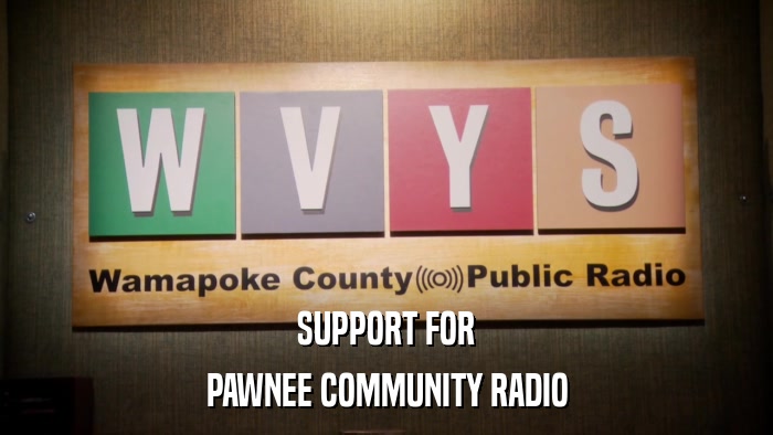 SUPPORT FOR PAWNEE COMMUNITY RADIO 