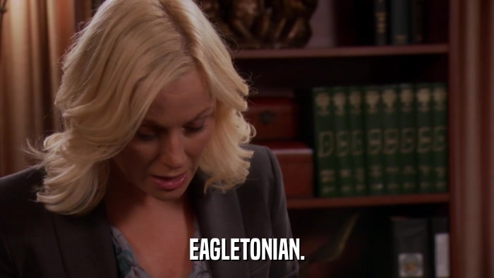 EAGLETONIAN.  