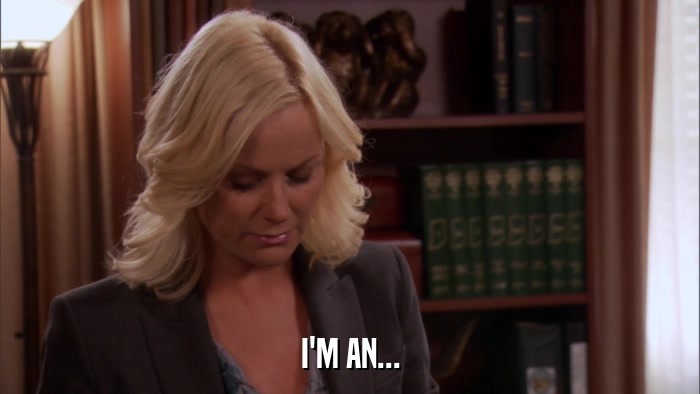 I'M AN...  