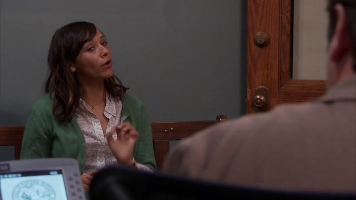 BUT LESLIE WANTS US TO BE ON READY-ALERT ONE 