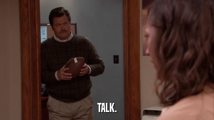 TALK.  