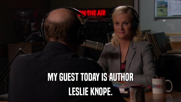 MY GUEST TODAY IS AUTHOR LESLIE KNOPE. 
