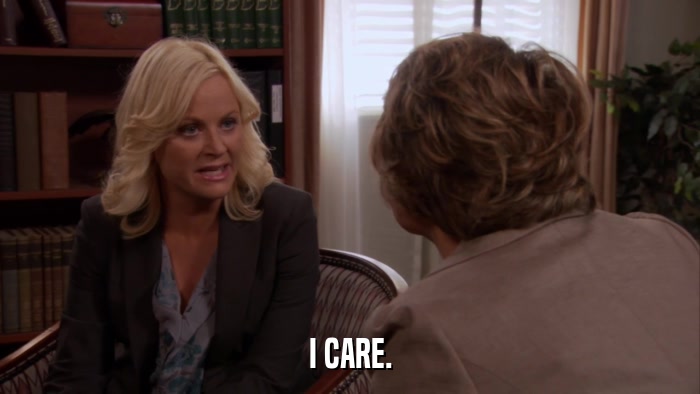 I CARE.  