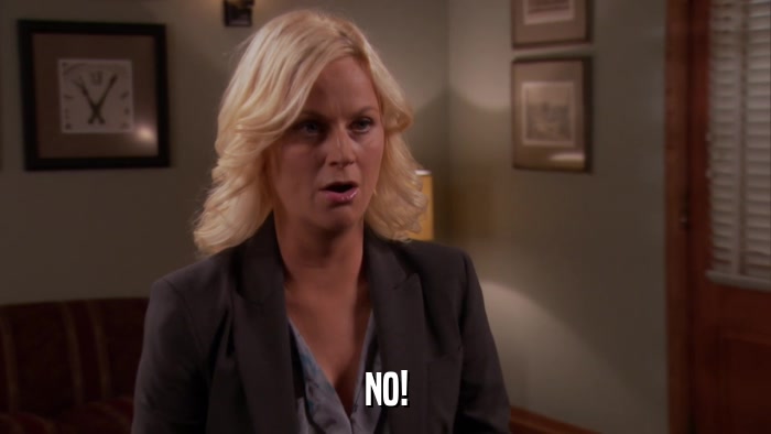 NO!  