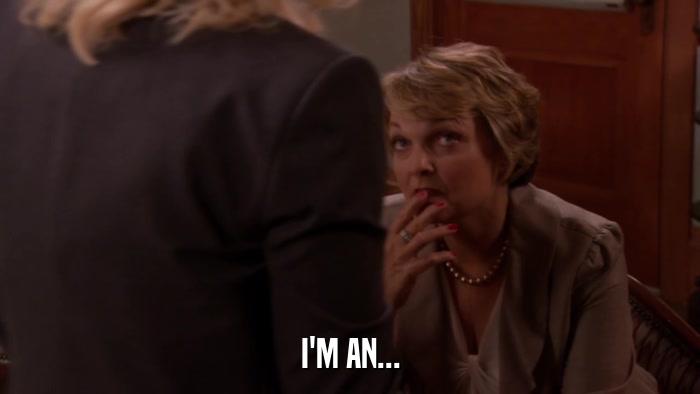 I'M AN...  