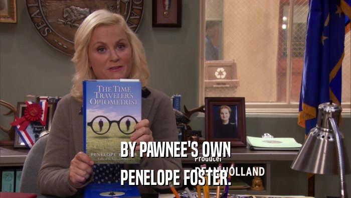 BY PAWNEE'S OWN PENELOPE FOSTER. 