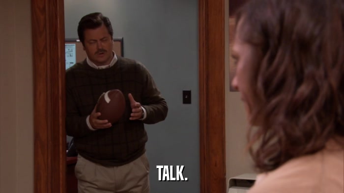 TALK.  