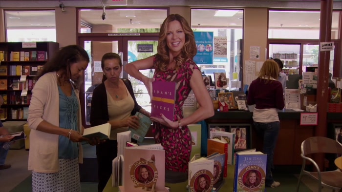AND NOW SHE IS THE LITERARY TASTEMAKER IN THE TOWN. 