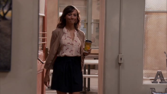 IS LESLIE HERE?  