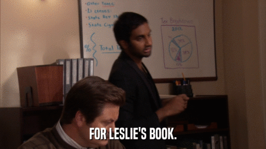 FOR LESLIE'S BOOK.  
