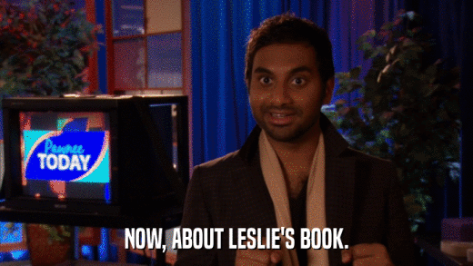 NOW, ABOUT LESLIE'S BOOK.  