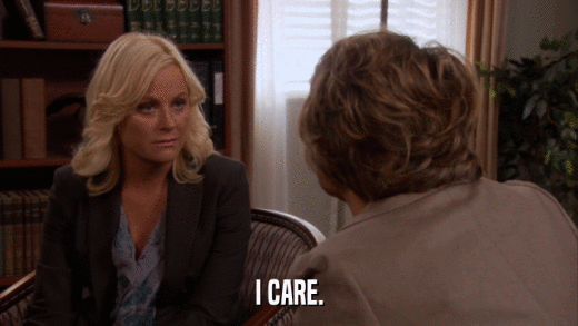 I CARE.  