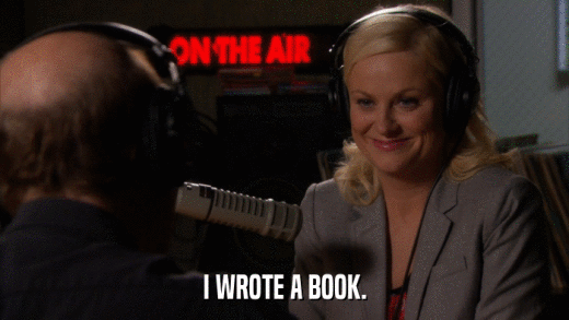 I WROTE A BOOK.  