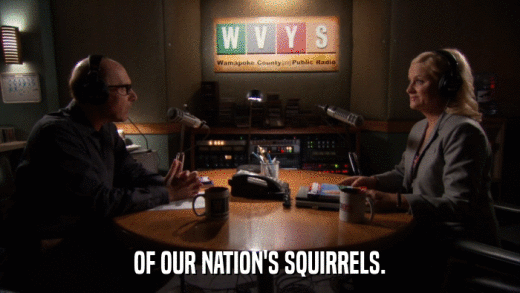 OF OUR NATION'S SQUIRRELS.  