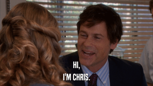 HI, I'M CHRIS. 