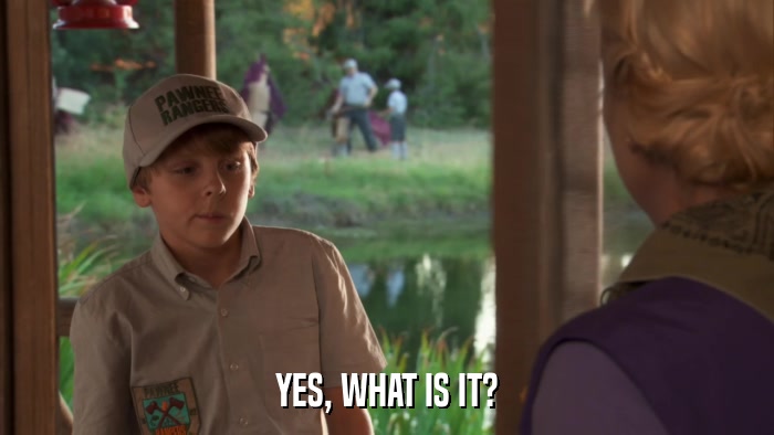 YES, WHAT IS IT?  