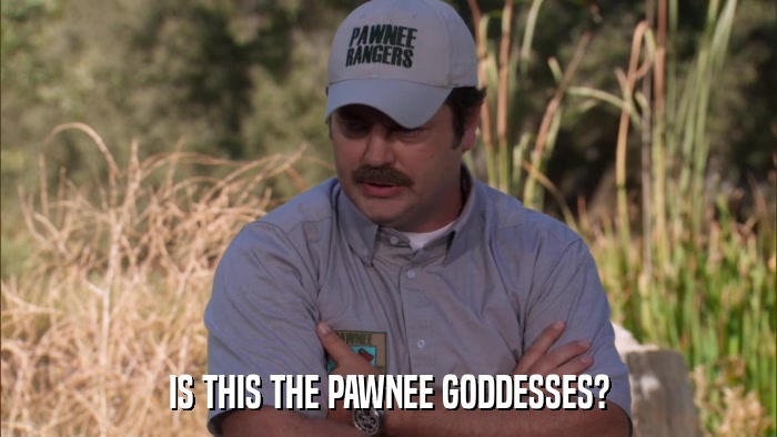 IS THIS THE PAWNEE GODDESSES?  