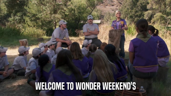 WELCOME TO WONDER WEEKEND'S  