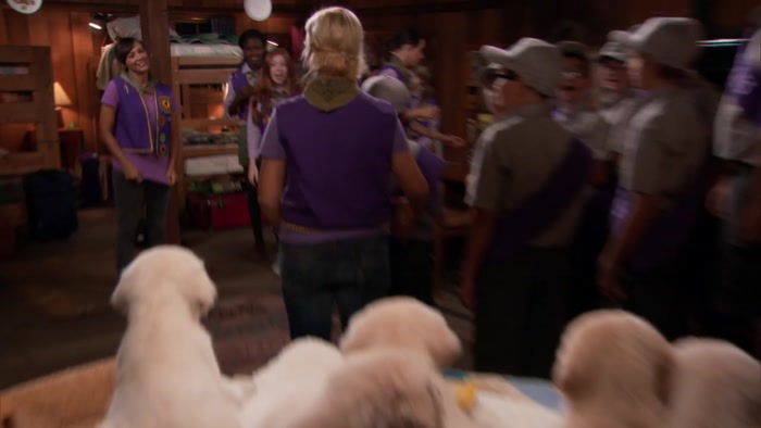 A PUPPY PARTY.  