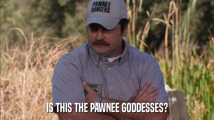 IS THIS THE PAWNEE GODDESSES?  