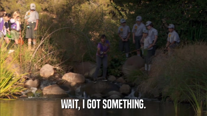 WAIT, I GOT SOMETHING.  
