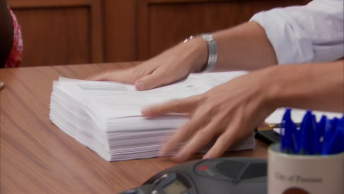 I'VE BEEN AUDITING THE BUDGET, AND I NOTICED 