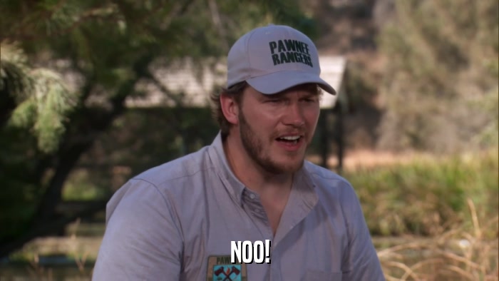 NOO!  