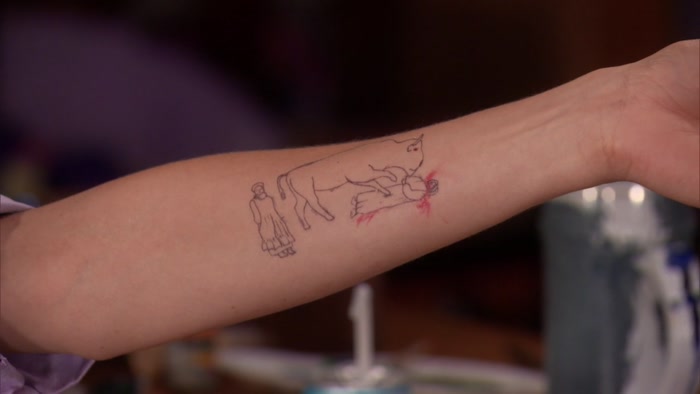 GET TRAMPLED BY A BUFFALO.  