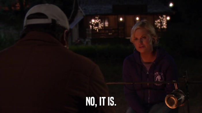 NO, IT IS.  