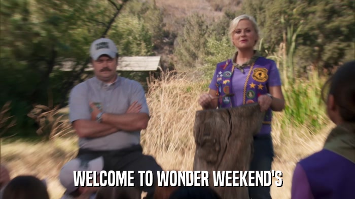 WELCOME TO WONDER WEEKEND'S  