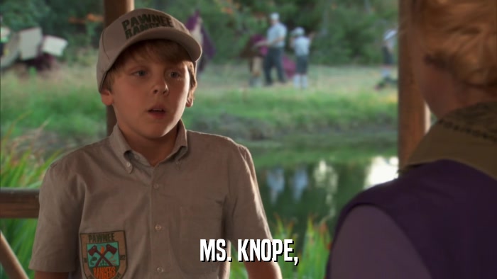 MS. KNOPE,  