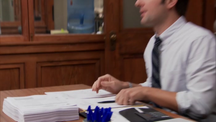 YOU'RE WAY BEHIND ON YOUR PAPERWORK. 
