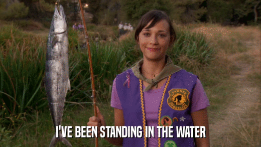 I'VE BEEN STANDING IN THE WATER  