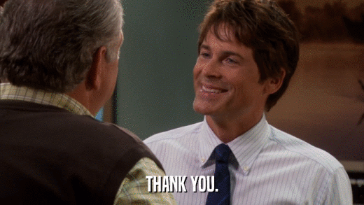THANK YOU.  