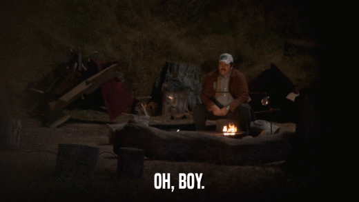 OH, BOY.  