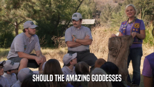 SHOULD THE AMAZING GODDESSES  