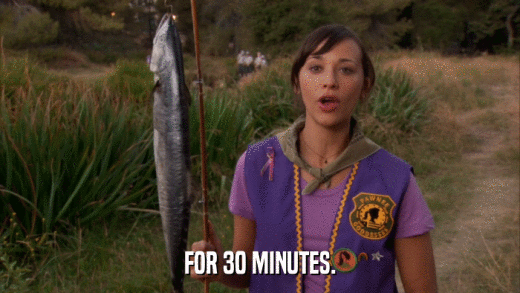 FOR 30 MINUTES.  