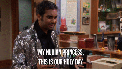 MY NUBIAN PRINCESS, THIS IS OUR HOLY DAY. 