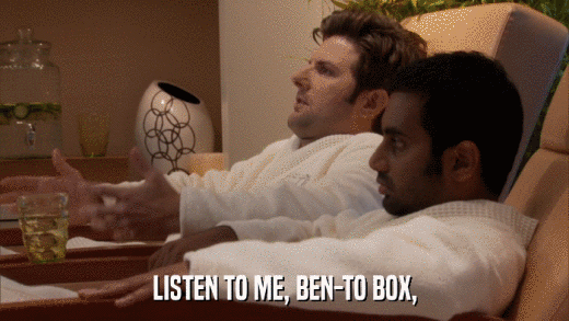 LISTEN TO ME, BEN-TO BOX,  