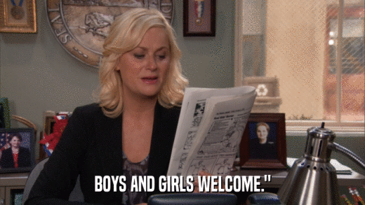 BOYS AND GIRLS WELCOME.